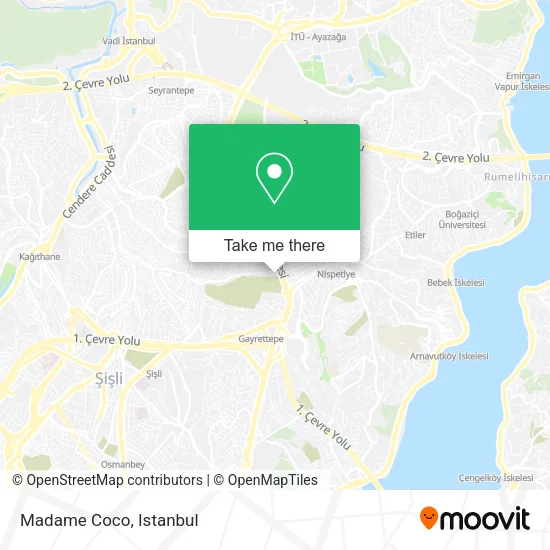 Madame Coco map