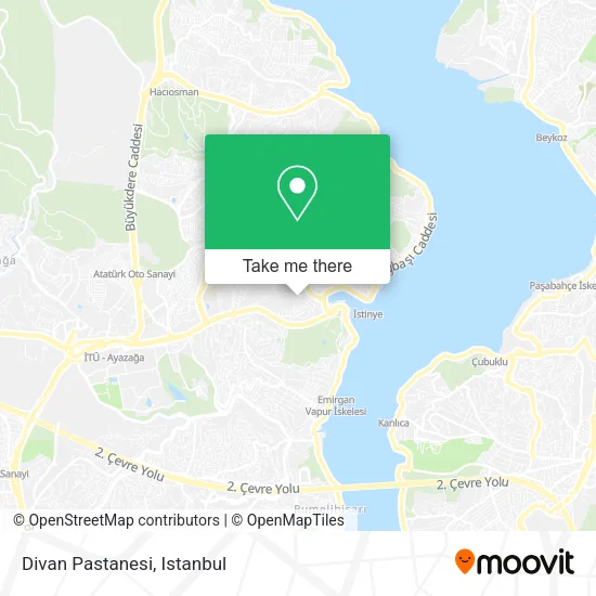 Divan Pastanesi map