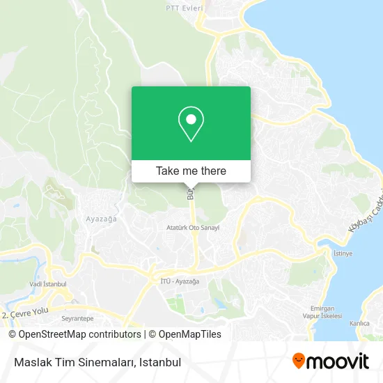 Maslak Tim Sinemaları map