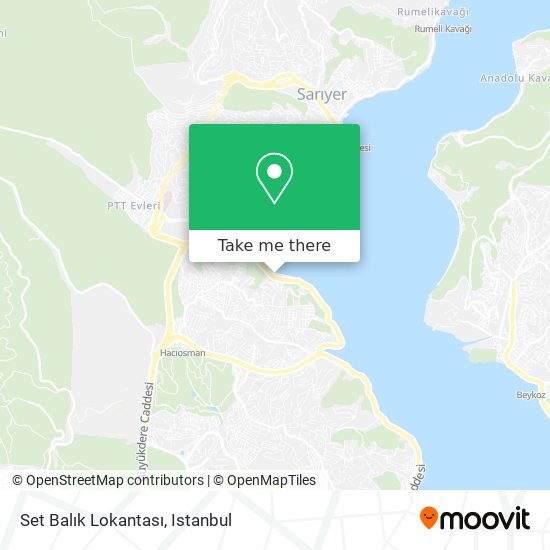Set Balık Lokantası map