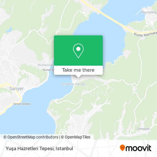 Yuşa Hazretleri Tepesi map