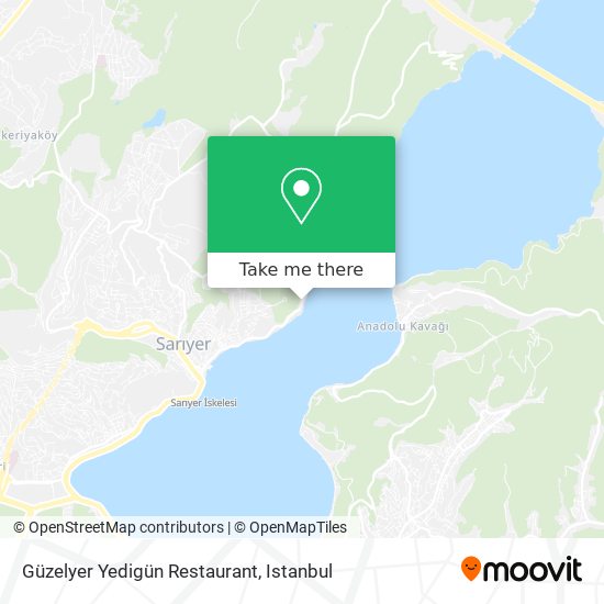 Güzelyer Yedigün Restaurant map