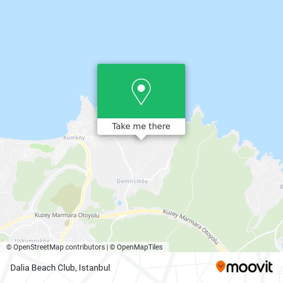 Dalia Beach Club map