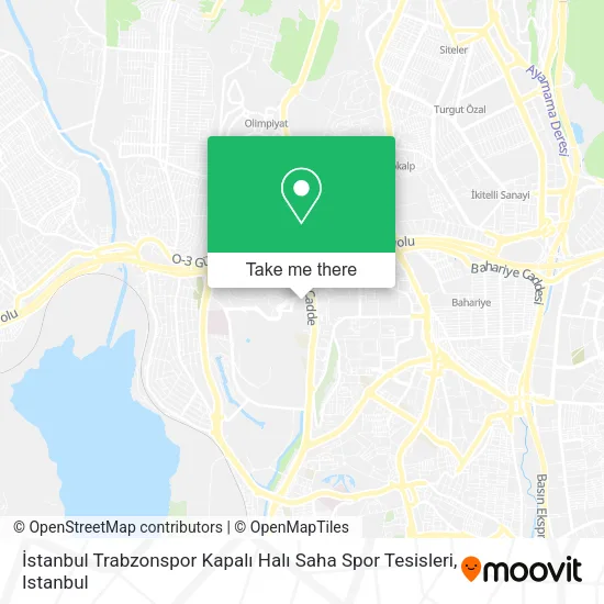 İstanbul Trabzonspor Kapalı Halı Saha Spor Tesisleri map