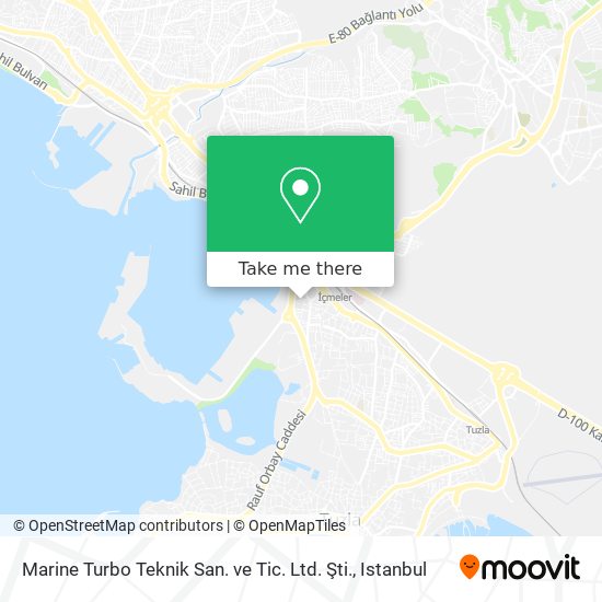 Marine Turbo Teknik San. ve Tic. Ltd. Şti. map