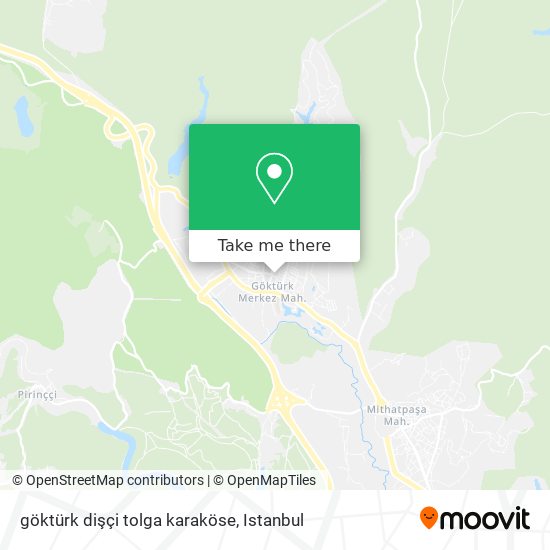 göktürk dişçi tolga karaköse map