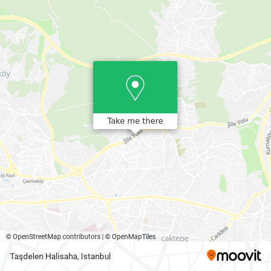 Taşdelen Halisaha map