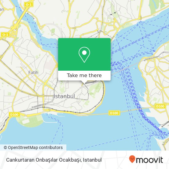 Cankurtaran Onbaşılar Ocakbaşı map