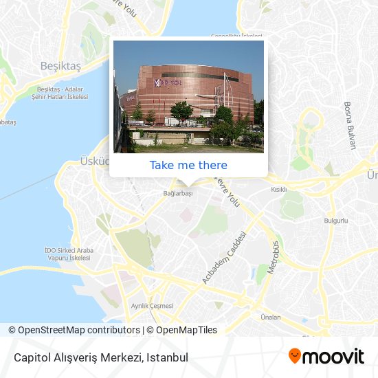Capitol Alışveriş Merkezi map