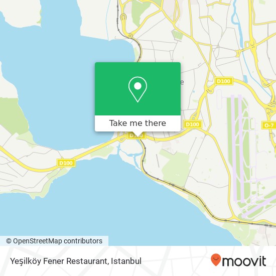 Yeşilköy Fener Restaurant map