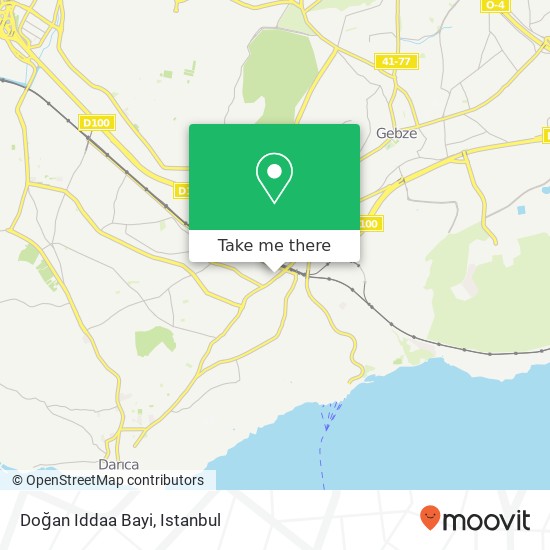 Doğan Iddaa Bayi map