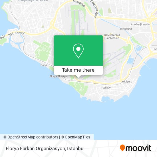 Florya Furkan Organizasyon map