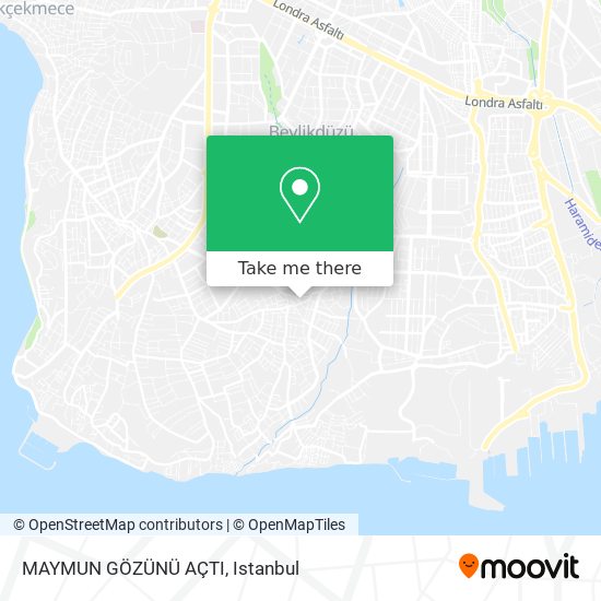 MAYMUN GÖZÜNÜ AÇTI map