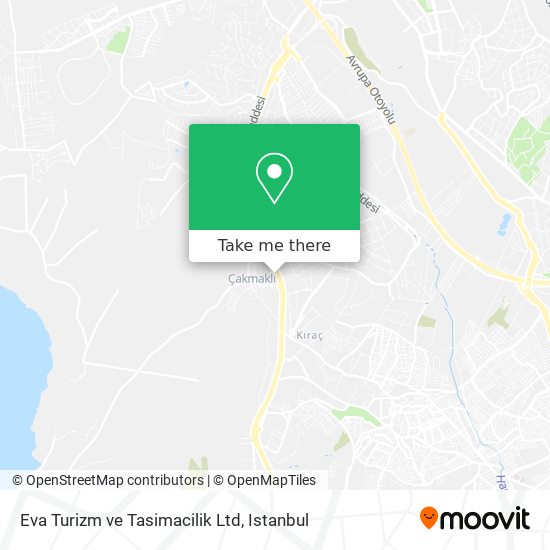 Eva Turizm ve Tasimacilik Ltd map