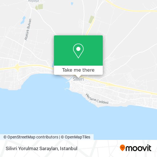Silivri Yorulmaz Sarayları map