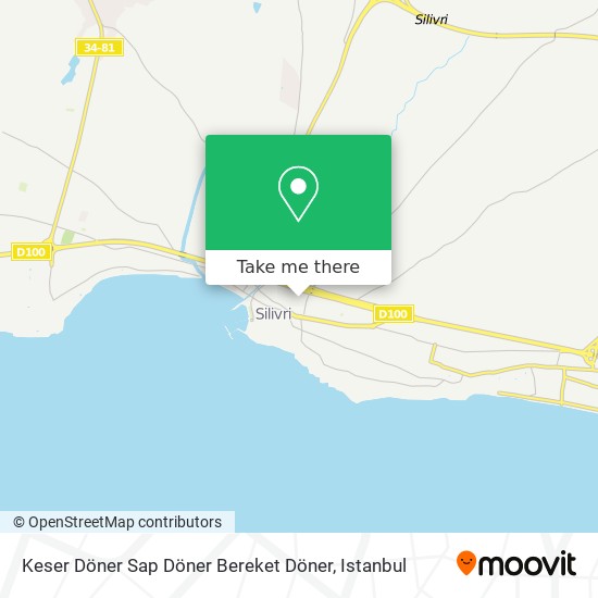 Keser Döner Sap Döner Bereket Döner map