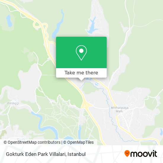 Gokturk Eden Park Villalari map