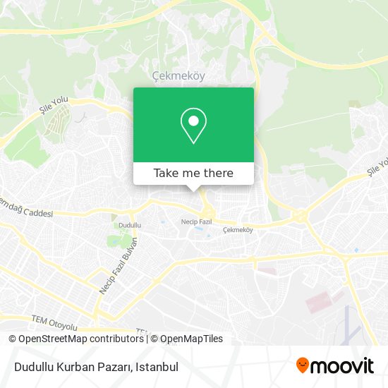 Dudullu Kurban Pazarı map