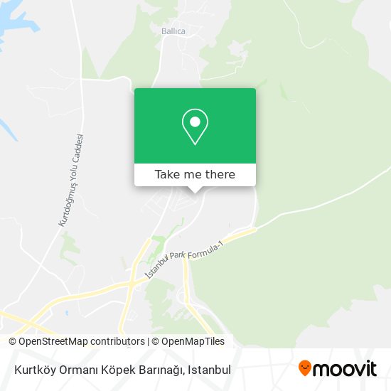 Kurtköy Ormanı Köpek Barınağı map