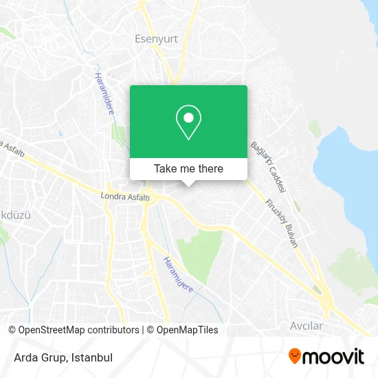 Arda Grup map