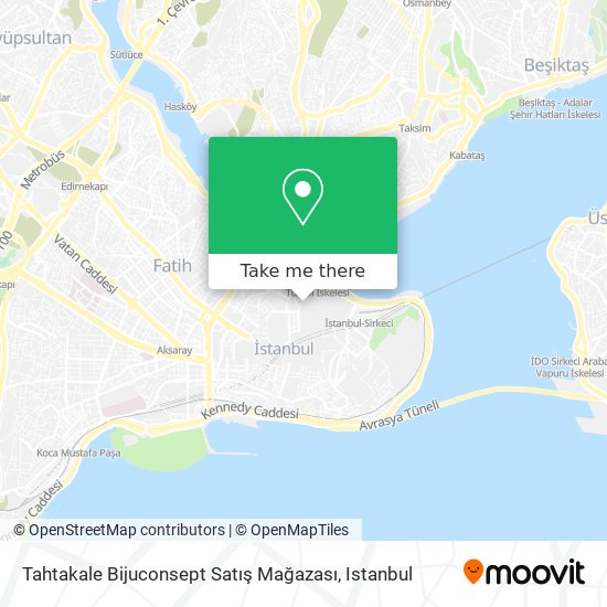 Tahtakale Bijuconsept Satış Mağazası map