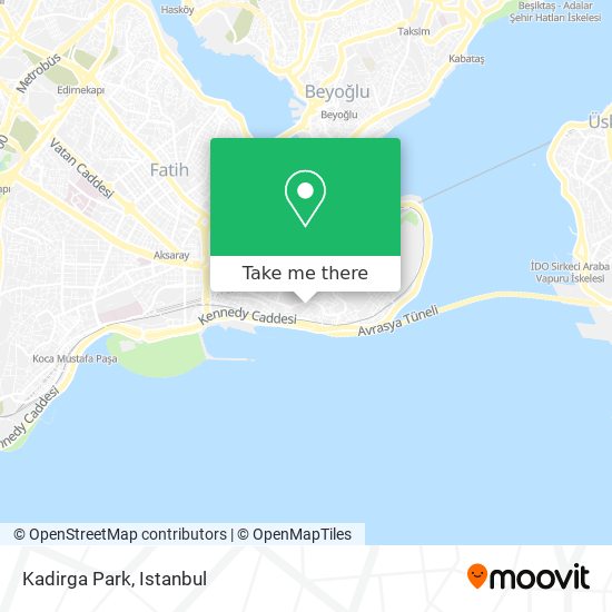 Kadirga Park map