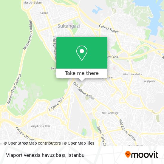 Viaport venezia havuz başı map