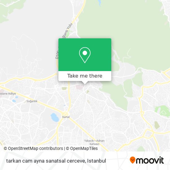 tarkan cam ayna sanatsal cerceve map