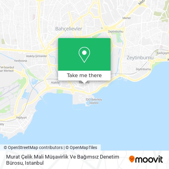 Murat Çelik Mali Müşavirlik Ve Bağımsız Denetim Bürosu map