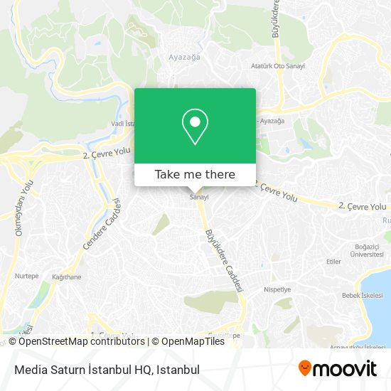 Media Saturn İstanbul HQ map