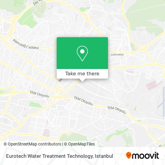 Eurotech Water Treatment Technology map