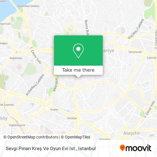 Sevgi Pınarı Kreş Ve Oyun Evi Ist. map