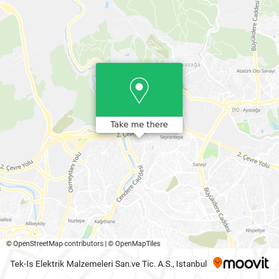 Tek-Is Elektrik Malzemeleri San.ve Tic. A.S. map