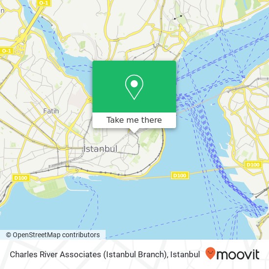 Charles River Associates (Istanbul Branch) map