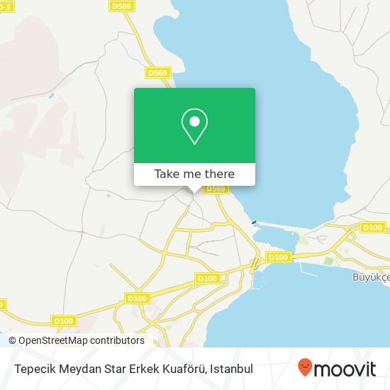Tepecik Meydan Star Erkek Kuaförü map