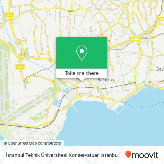 İstanbul Teknik Üniversitesi Konservatuar map