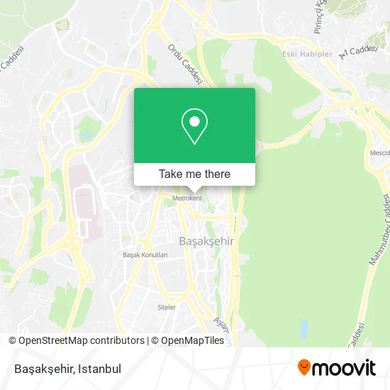 Başakşehir map