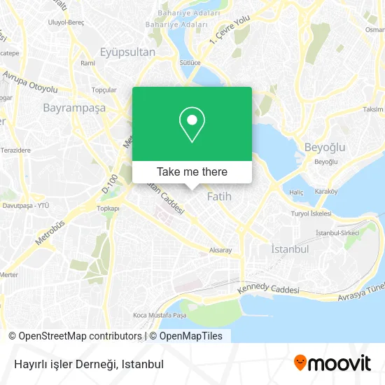 Hayırlı işler Derneği map
