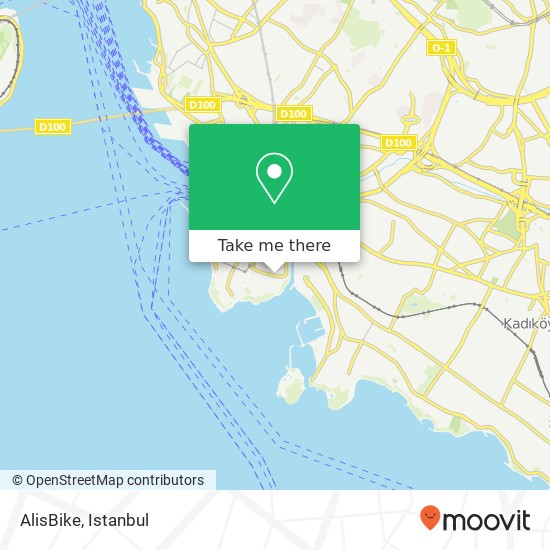 AlisBike map