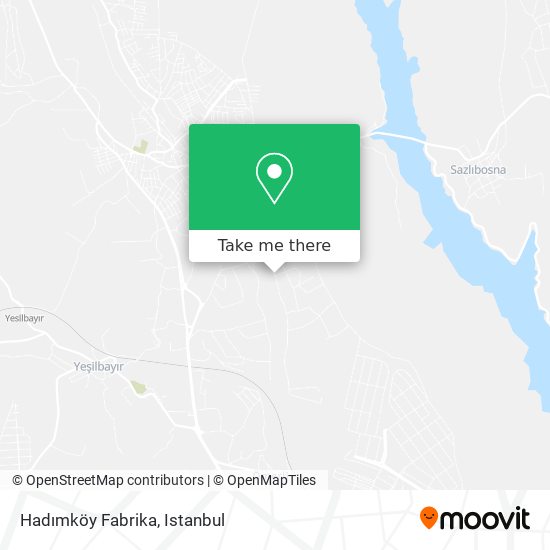 Hadımköy Fabrika map