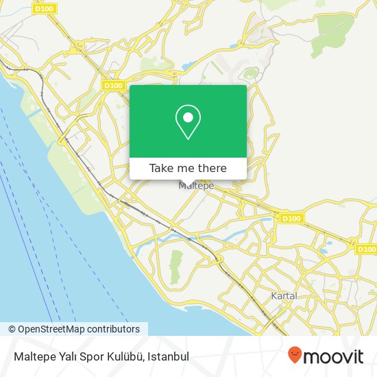 Maltepe Yalı Spor Kulübü map