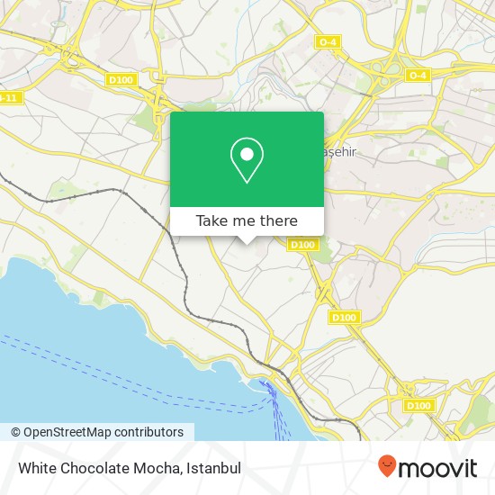 White Chocolate Mocha map