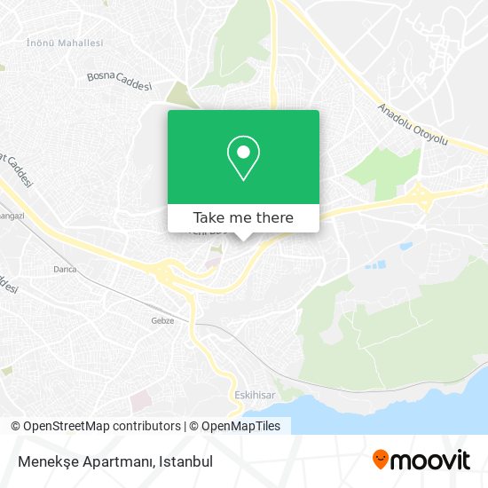 Menekşe Apartmanı map