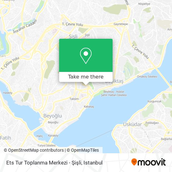 Ets Tur Toplanma Merkezi - Şişli map