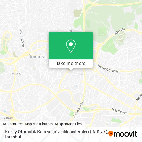 Kuzey Otomatik Kapı ve güvenlik sistemleri ( Atölye ) map