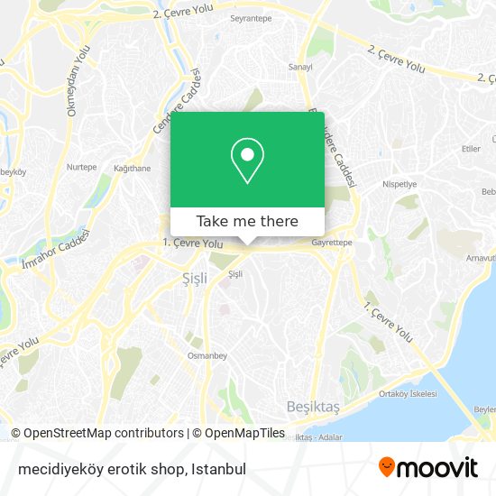 mecidiyeköy erotik shop map