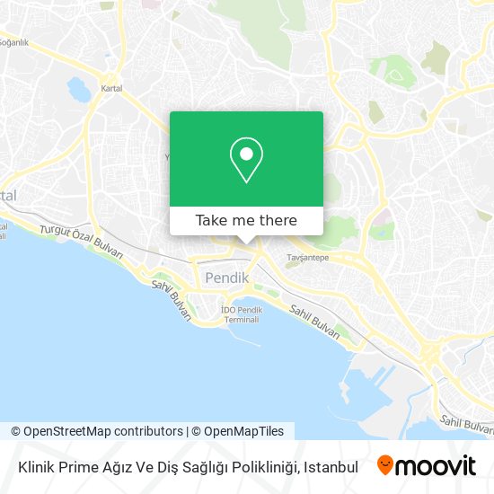 Klinik Prime Ağız Ve Diş Sağlığı Polikliniği map