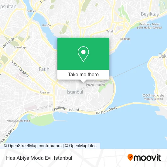 Has Abiye Moda Evi map