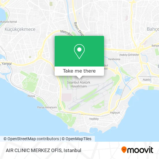 AIR CLINIC MERKEZ OFİS map