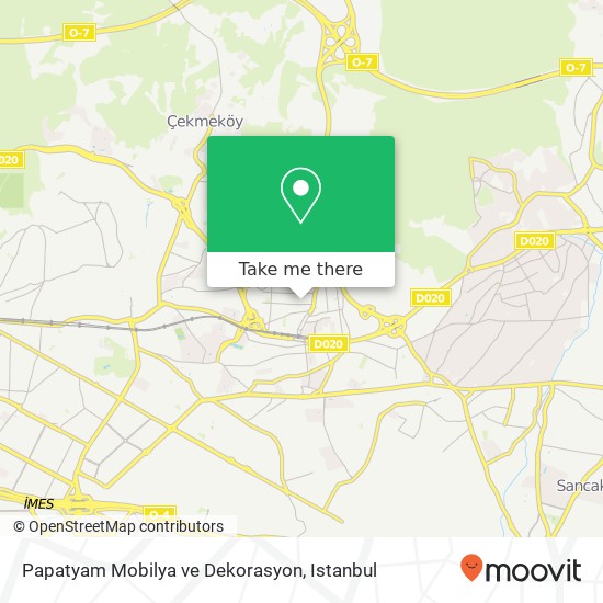 Papatyam Mobilya ve Dekorasyon map